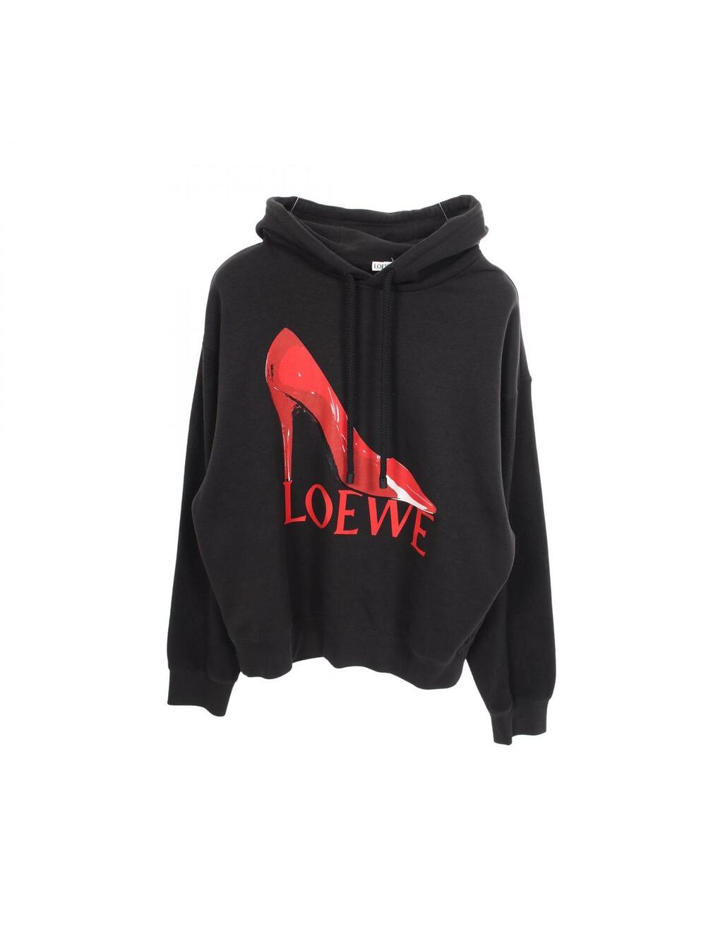 Loewe Pumps Logo Print Hoodie Sweats #367504L51B
